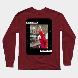 Miss Scarlet Long Sleeve T-Shirt